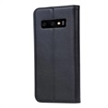 Étui Portefeuille Samsung Galaxy S10 avec Support - Noir