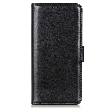 Étui Portefeuille Sony Xperia 1 III avec Fermeture Magnétique - Noir