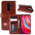 Étui Portefeuille Xiaomi Redmi Note 8 Pro avec Fermeture Magnétique - Marron