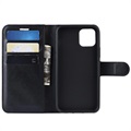 Étui Portefeuille iPhone 11 avec Fermeture Magnétique - Noir