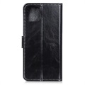 Étui Portefeuille iPhone 12/12 Pro avec Fermeture Magnétique - Noir