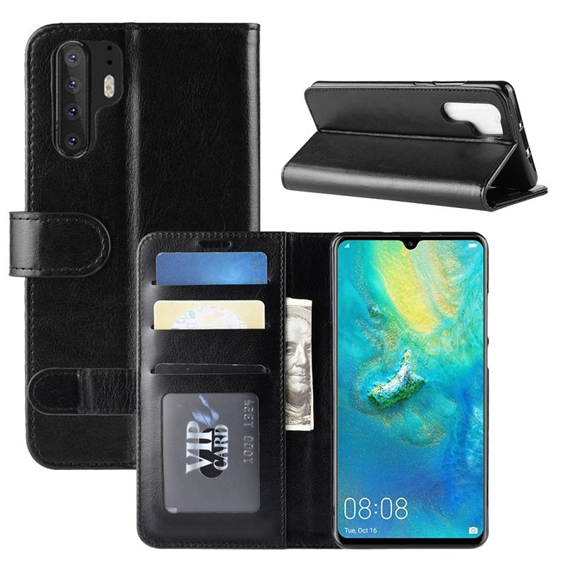 Étui Portefeuille En Cuir Intelligent Pour Huawei P40 P30 P20 Lite Pro - Neuf