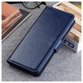 Étui Portefeuille Xiaomi Redmi Note 11 Pro/Note 11 Pro+ avec Fonction de Support - Bleu