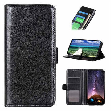 Étui Portefeuille Huawei Nova Y90/Enjoy 50 Pro avec Fermeture Magnétique - Noir