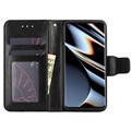 Étui Portefeuille Oppo Find X5 Pro avec Fermeture Magnétique - Noir