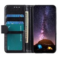 Étui Portefeuille Samsung Galaxy A03 Core avec Fermeture Magnétique - Noir