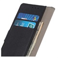 Étui Portefeuille Samsung Galaxy A32 (4G) avec Fermeture Magnétique - Noir