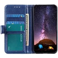 Étui Portefeuille Samsung Galaxy A33 5G avec Fermeture Magnétique - Bleu