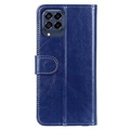 Étui Portefeuille Samsung Galaxy M53 avec Fermeture Magnétique - Bleu