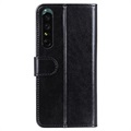 Étui Portefeuille Sony Xperia 1 IV avec Fermeture Magnétique - Noir