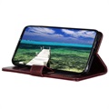 Étui Portefeuille Sony Xperia 1 IV avec Fermeture Magnétique - Marron