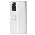 Étui Portefeuille Xiaomi Redmi Note 11/11S avec Fermeture Magnétique - Blanc