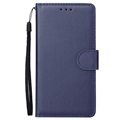 Étui Portefeuille Samsung Galaxy S10e avec Support - Bleu Foncé