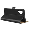 Etui Portefeuille en Cuir Samsung Galaxy Note10 Pro - Noir