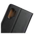 Etui Portefeuille en Cuir Samsung Galaxy Note10 Pro - Noir