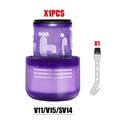 Filtre HEPA lavable pour Dyson V15 / V15s / V15 Detect - Violet