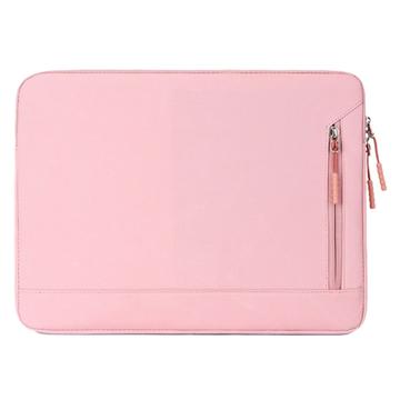 Étui pour ordinateur portable en Oxford élégant et résistant à l\'eau avec. Poche latérale - 13.3" - Rose