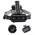 Water Resistant Super Bright LED Headlamp 5000LM - 3x T6, 2x XPE