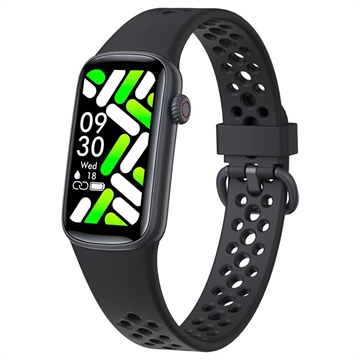 Tracker d\'Activité Étanche avec Capteurs de Fréquence Cardiaque H91 - Noir