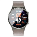 Bluetooth Smartwatch Sport Étanche avec Capteur de Fréquence Cardiaque GT08 - Gris