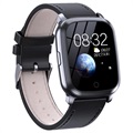 Smartwatch Étanche Bluetooth Sports CV06 - Milanais - Noir