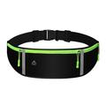 Ceinture de course à pied étanche pour téléphone portable jusqu'à 7" - avec réflecteur - Noir