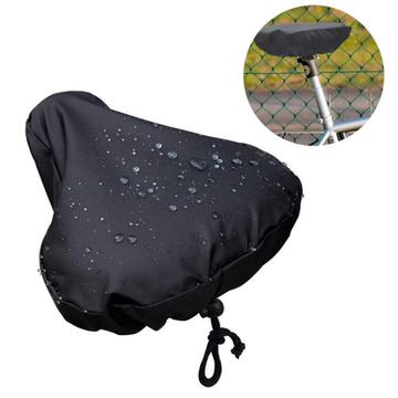 Housse de selle imperméable pour vélo - Noir