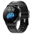 Smartwatch Étanche avec Capteur de Fréquence Cardiaque GT16 - Noir