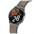 Smartwatch Étanche avec Capteur de Fréquence Cardiaque GT16 - Marron