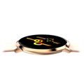 Smartwatch Étanche avec Capteur de Fréquence Cardiaque K12 - Rose Doré