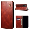 Étui Portefeuille Xiaomi 11T/11T Pro Série Waxy - Marron