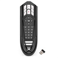 Wechip R1 Universal TV Remote Control / Air Mouse - IR / 2.4G - Black