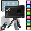 Weeylite RB9 Lumière vidéo RVB portable avec trépied