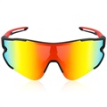 Lunettes de Soleil Sport Polarisées Unisexe West Biking - Rouge
