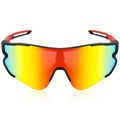 Lunettes de Soleil Sport Polarisées Unisexe West Biking - Rouge