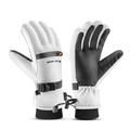 West Biking YP0211271 Gants de ski imperméables avec support tactile - S - Blanc