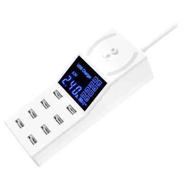 Chargeur de Bureau Win How Solution YC-CDA31 8xUSB - Blanc