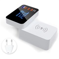 Station de Charge Rapide Sans Fil Win How Solution YC-CDA33Q - Blanc