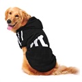 Pull d'Hiver Deux Pattes pour Chiens - 4XL - Noir