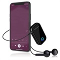 Wireless Audio Reciever BT15 - Bluetooth 5.0, 3.5mm - Black