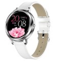 Smartwatch Élégante pour Femmes avec Capteur de Fréquence Cardiaque MK20  - Argenté