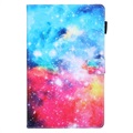 Étui à Rabat Samsung Galaxy Tab A7 Lite - Série Wonder - Galaxie