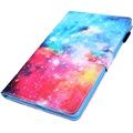 Étui à Rabat Samsung Galaxy Tab A7 Lite - Série Wonder - Galaxie