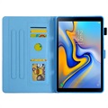 Étui à Rabat Samsung Galaxy Tab A7 Lite - Série Wonder - Galaxie