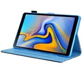 Étui à Rabat Samsung Galaxy Tab A7 Lite - Série Wonder - Galaxie