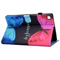 Étui à Rabat Lenovo Tab M10 Plus Gen 3 - Série Wonder - Papillons