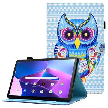 Étui à Rabat Lenovo Tab M10 Plus Gen 3 - Série Wonder - Chouette