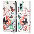 Étui Portefeuille OnePlus Nord 2 5G - Série Style - Papillons