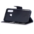 Étui Portefeuille Huawei P30 Lite - Série Wonder - Don\'t Touch