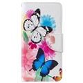 Étui Portefeuille Samsung Galaxy S10 - Série Wonder - Papillons